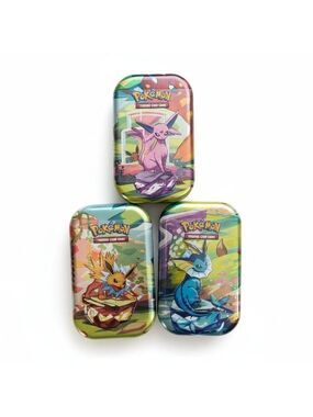 Pokémon TCG:Scarlet & Violet-Prismatic Evolutions Mini Tin , NEW PER BOX
